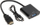 Adapter AV HDMI në VGA Aukey AU ECO 3, 2 kanale audio, i zi