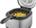 Fritezë elektrike Metal Deep Fryer, 2.5L, 1600W, inox dhe e zezë