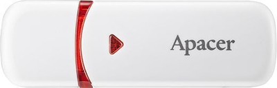 USB flash Apacer AH333, 64GB, USB 2.0, e bardhë