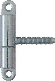 Zgarë metalike UN, vidhosëse, e galvanizuar, 15×50 mm, e bardhë