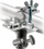 Kapëse rrotulluese Avenger C4482 MP Coupler, 16mm, alumin, argjendtë