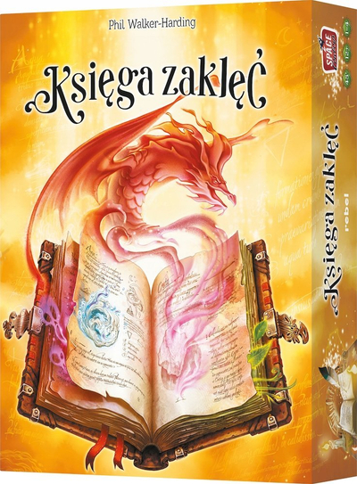 Lojë me letra Rebel Spellbook, strategjike, për familje, shumëngjyrëshe