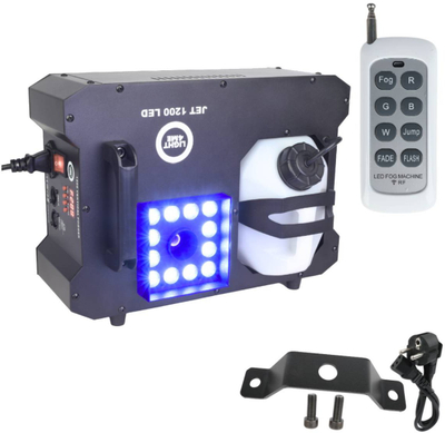Makineri tymi Light4Me Jet 1200 LED, 1200W, RGB, me telekomandë