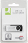 USB Q-Connect KF41512, 8GB, USB 2.0, e bardhë