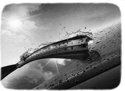 Fshirëse xhami SWF 116137 Standard, 650mm, përpara, e zezë