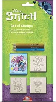 Set vula Disney Lilo & Stitch Multiprint, 4 copë, për fëmijë, shumëngjyrësh