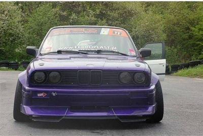 Spoiler parakolpi Mtuning A, BMW E36 E30, alumini 3mm, i zi
