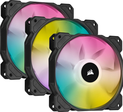 Ftohës Corsair iCUE SP120 RGB ELITE Performance 3-pack 