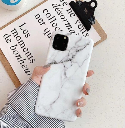 Mbulesë telefoni Wozinsky Marble për iPhone 12 6.7\", xhel TPU, rozë mermeri