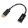 Adapter AV iBOX iadp4k, DisplayPort në HDMI, 4K, i zi