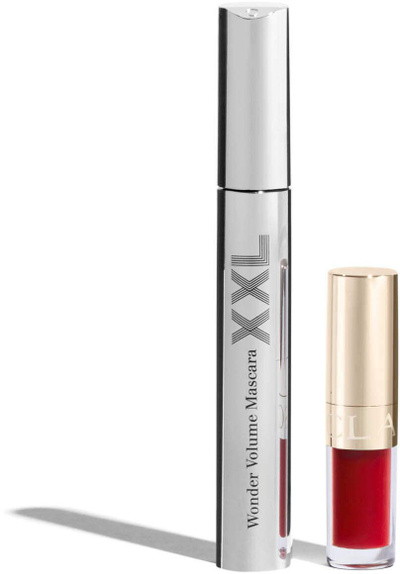 Set maskarash Clarins Wonder Volume Mascara XXL, 2 copa, e zezë