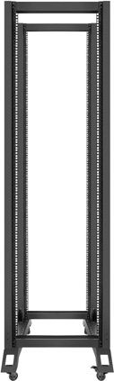 Raft i hapur për server 19" V2, 42U, 600x800, i zi