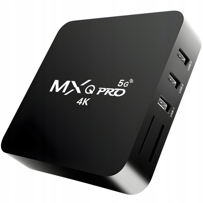 Box TV inteligjent MXQ Pro 4K, Android 7.1, WiFi 5G, i zi