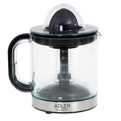Shtrydhëse agrumesh Adler AD 4012, 1.2L, rrotullim në dy drejtime, e zezë me inoks
