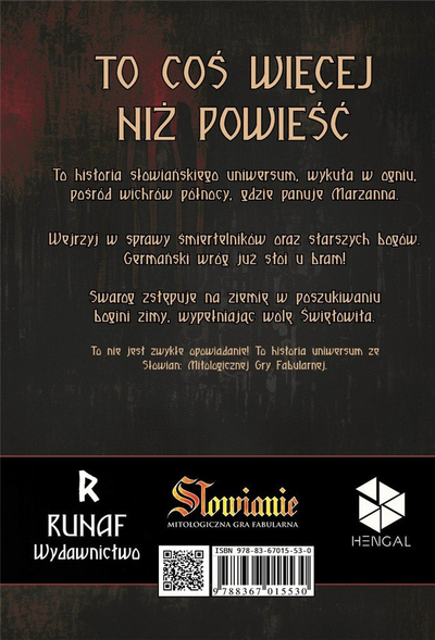 Libër fantazi Hengal Year of the Raven Slavic Tales, përmbledhje tregimesh, botim i ri