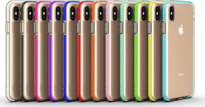 Maskë mbrojtëse VERGE Gel Case për iPhone XS Max, TPU i butë, shumë e hollë, e zezë