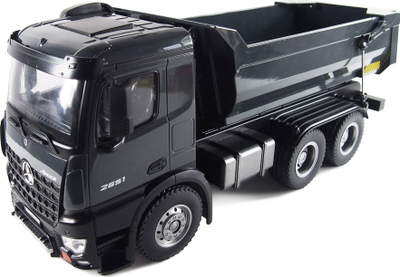 Камион модел RC Amewi Mercedes Benz Arocs 6x4 1:18, 4WD, со батерија и полнач, бел