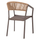 Karrige alumini Miri 56×58×80.5 cm (HM5891.03), bezhë