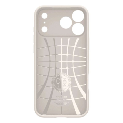 Kapak telefoni Spigen Liquid Air për iPhone 17 Pro, gomë TPU e butë, kundër rrëshqitjes, titanium natyral