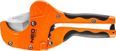 Prerëse tubash plastike NEO Tools, 0-42mm, dorezë ergonomike, portokalli