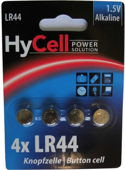 Bateri alkaline Ansmann LR44, 1.5V, set 4 copë