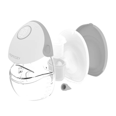 Pompa e gjirit elektrike Momcozy M6, dyfishe, gri
