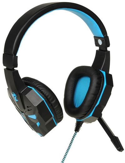Слушалки I-BOX X8, 3.5mm, 20000Hz, 2.2m, сина