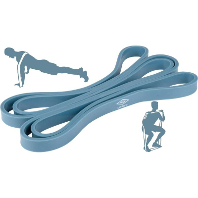 Bandë elastike fitnesi Umbro Resistance Band, 15 kg, blu
