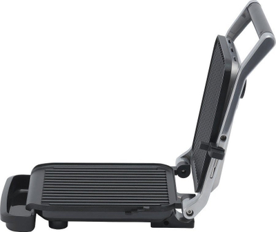 Grill elektrik Polaris PGP 2902, pllaka jo ngjitëse, termostat me rrotull, gri