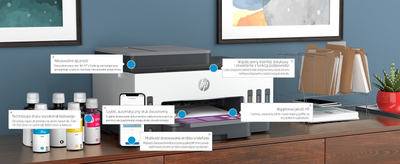 Мултифункциска опрема HP Smart Tank 790 4WF66A, A4, WiFi, сива
