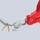 Gërshërë prerëse kabllosh Knipex 95 05 155 SB, 155mm, çelik inox