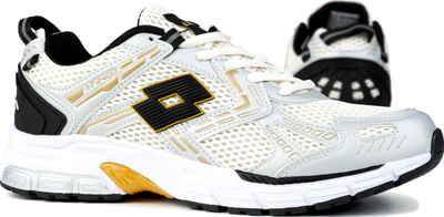 Atlete Lotto Akimoto Shoes M 2400570U, për burra, bezhë me argjend