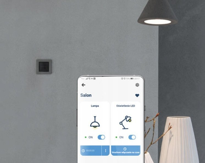 Kontrollor roletash Kontakt Simon 54 GO DEZ1W.01/49, WiFi, 2x5A 230V, i zi mat