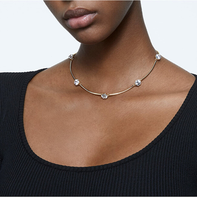 Byzylyk për femra Swarovski Constella 5622720, i artë