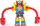 Lodër aksioni SuperThings Superbot Sugarfun, figurë Kazoom Kid, shumëngjyrëshe