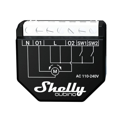Modul roletash Shelly Wave Shutter, Z-Wave Plus, 2 kanale, i zi