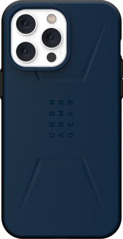 Kapak telefoni UAG Civilian për iPhone 14 Pro Max, i fortë ndaj goditjeve, blu