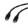 Kabllo USB C Roline 11.02.9120, 1m, USB 2.0, 60W, e zezë