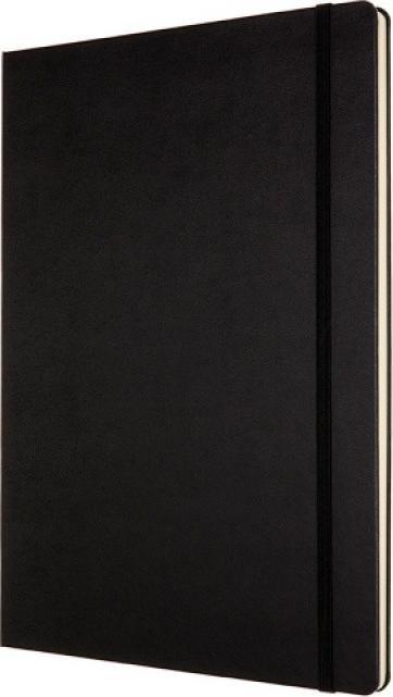 Fletore Moleskine Classic A4, faqe t'bardha, kapak i fortë i zi