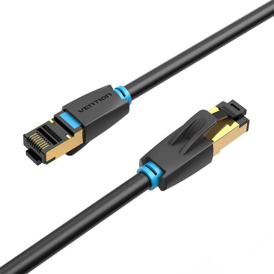 Kabllo rrjeti Vention Cat.8 SSTP, 3m, e zezë