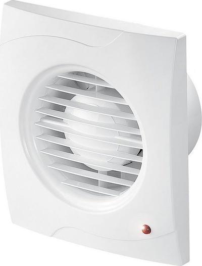 Ventilator banjoje Awenta Silence WZ100F, fi 100mm, me timer dhe fotocelulë, i bardhë