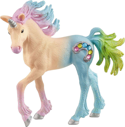 Figura lodër Schleich Bayala Marshmallow Unicorn, unikorn, shumëngjyrëshe