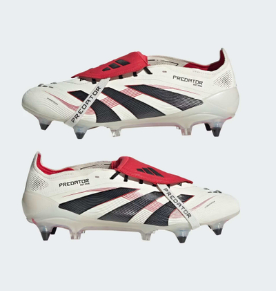 Këpucë futbolli adidas Predator Elite FT SG M JQ7821, për bar të butë, me vida, të bardha