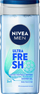 Xhel dushi Nivea Men Ultra Fresh, 3 në 1, 250ml, blu
