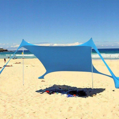 Tendë plazhi Enero Camp Lycra, 210x200x150 cm, e lehtë për tu çuar me vete, blu