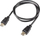 Kabllo HDMI Lanberg, 1 m, e zezë (CA-HDMI-15CC-0010-BK)