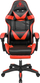 Karrige gaming Krüger&amp;Matz GX-150, deri 150kg, ergonomike, e zezë e kuqe