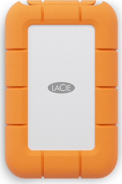 Надворешен SSD LaCie Rugged Mini STMF2000400, 2TB, USB C, сребрено портокалов