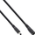 Kabllo zgjatues energjie InLine DC, 4.0x1.7mm, 0.5m, i zi