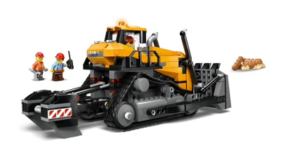 Set LEGO City Yellow Bulldozer, automjet ndërtimi, i verdhë